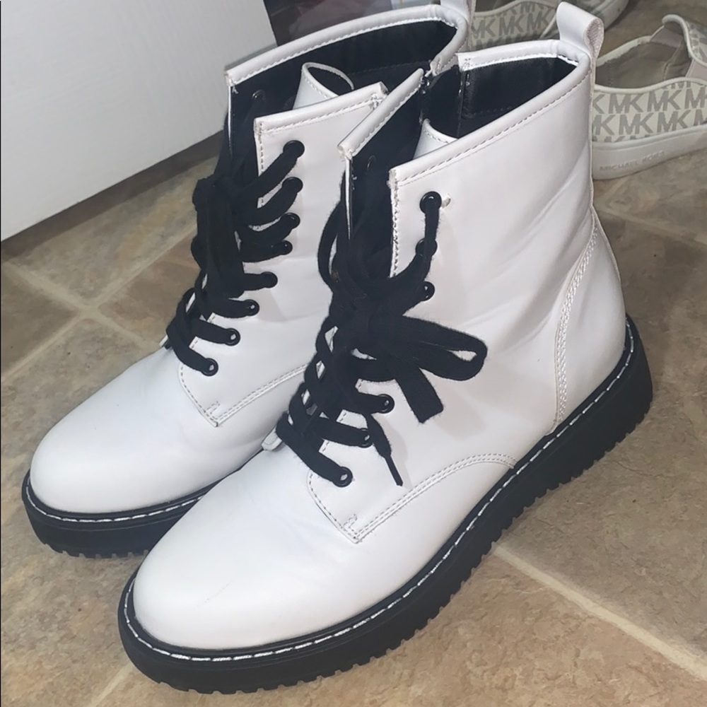 White boots